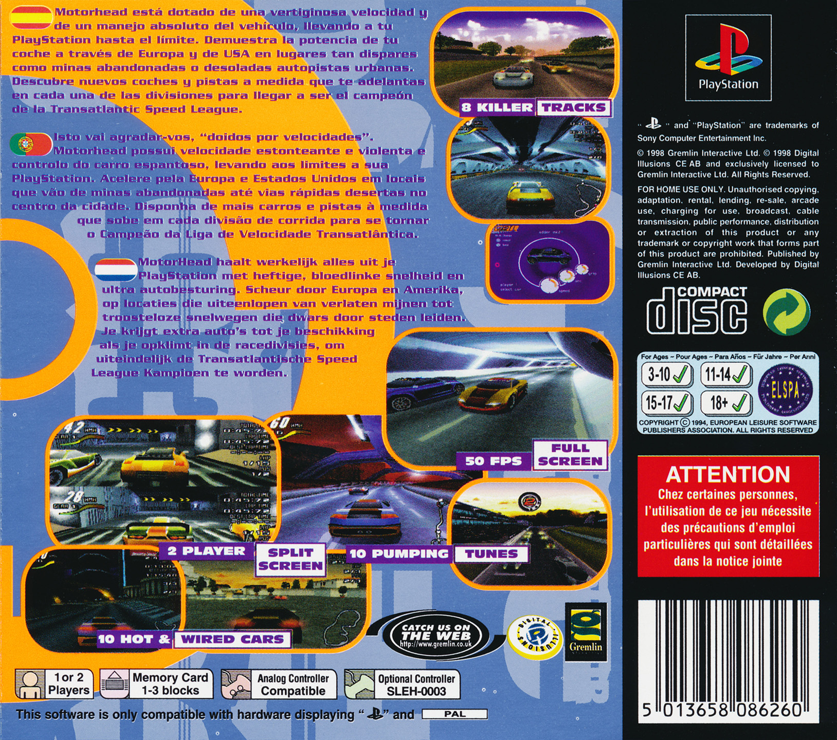 Index of ps1 Motorhead